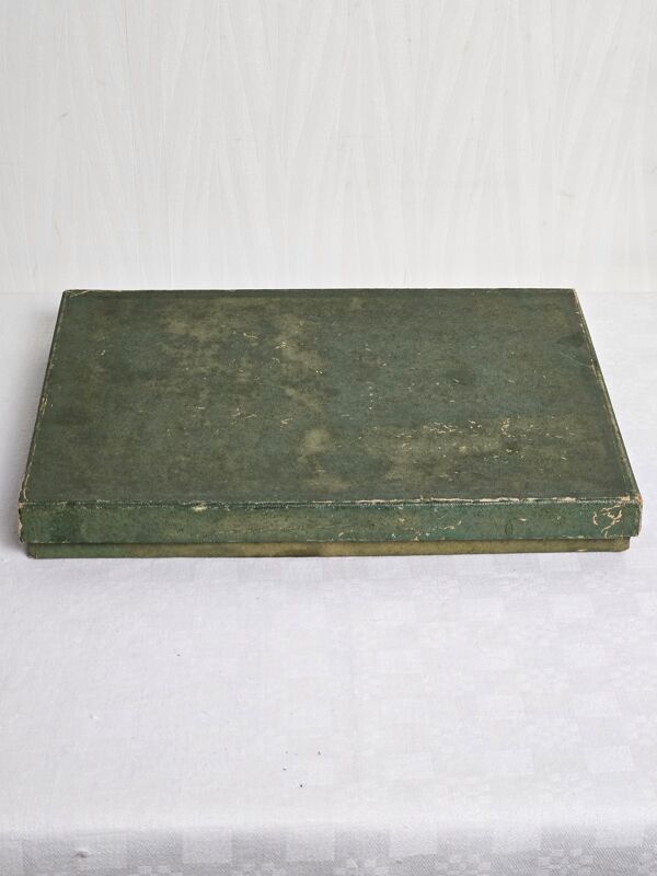 Coffret de 12 porte-couteaux Digoin Sarreguemines France