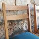 Series of 4 chairs 50s