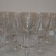 10 crystal water glasses