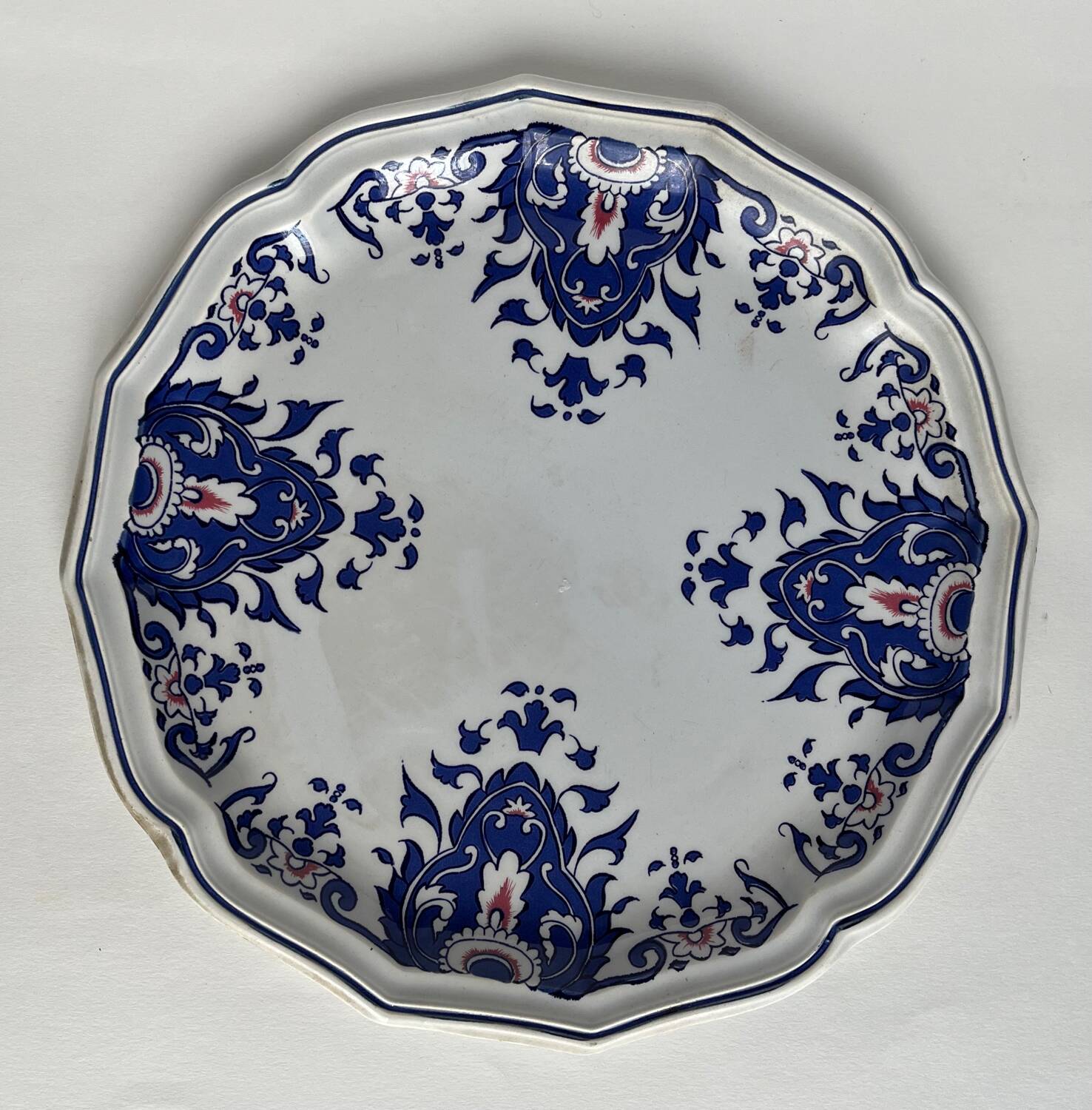 Old plate Les Salins Rouen