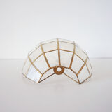 Mother-of-pearl shell shape wall lamp
