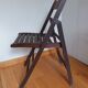 Chaise pliante en bois
