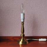 Golden table lamp Hollywood Regency by Danalux