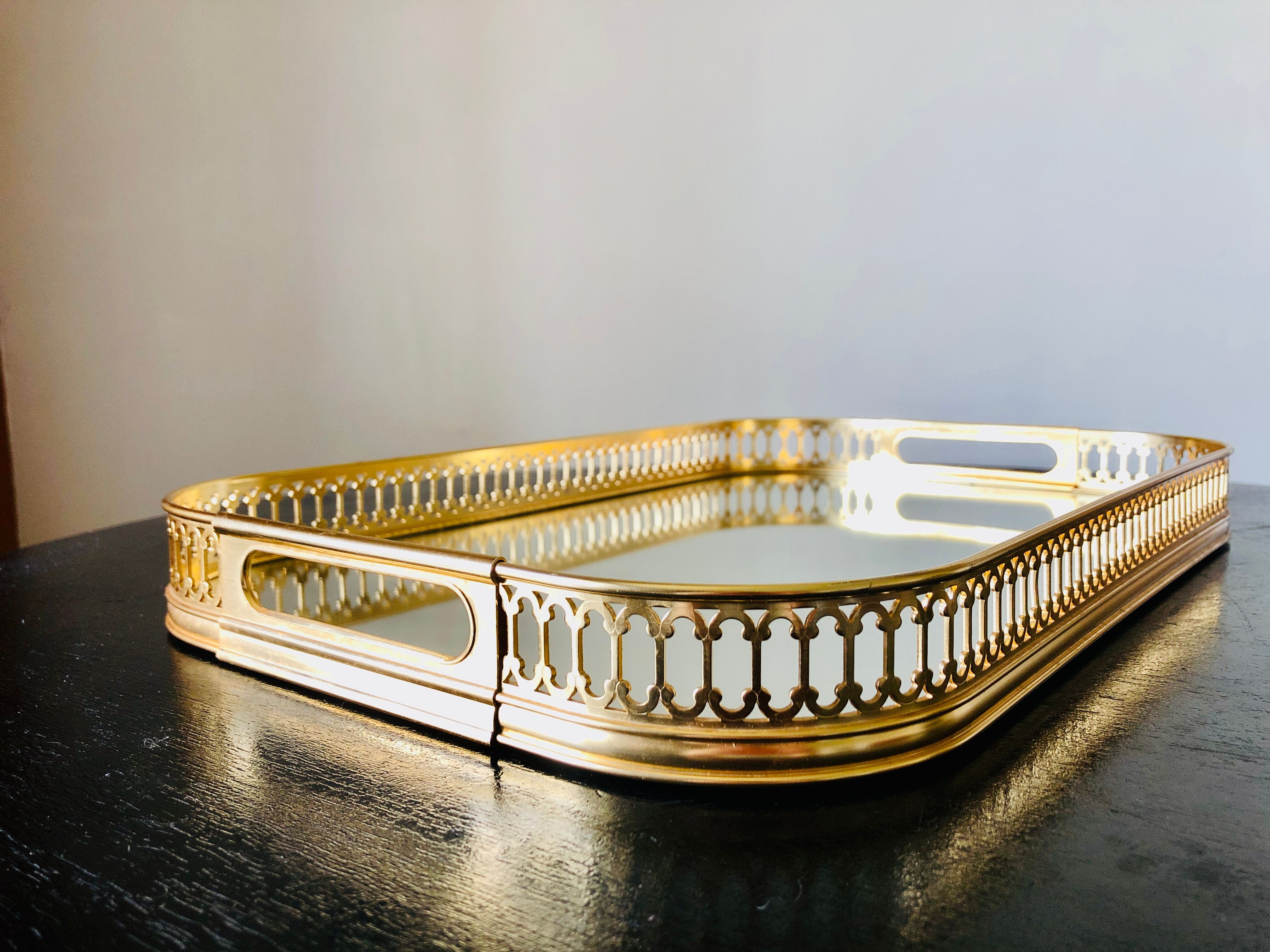 Golden mirror top MB Italy 1960