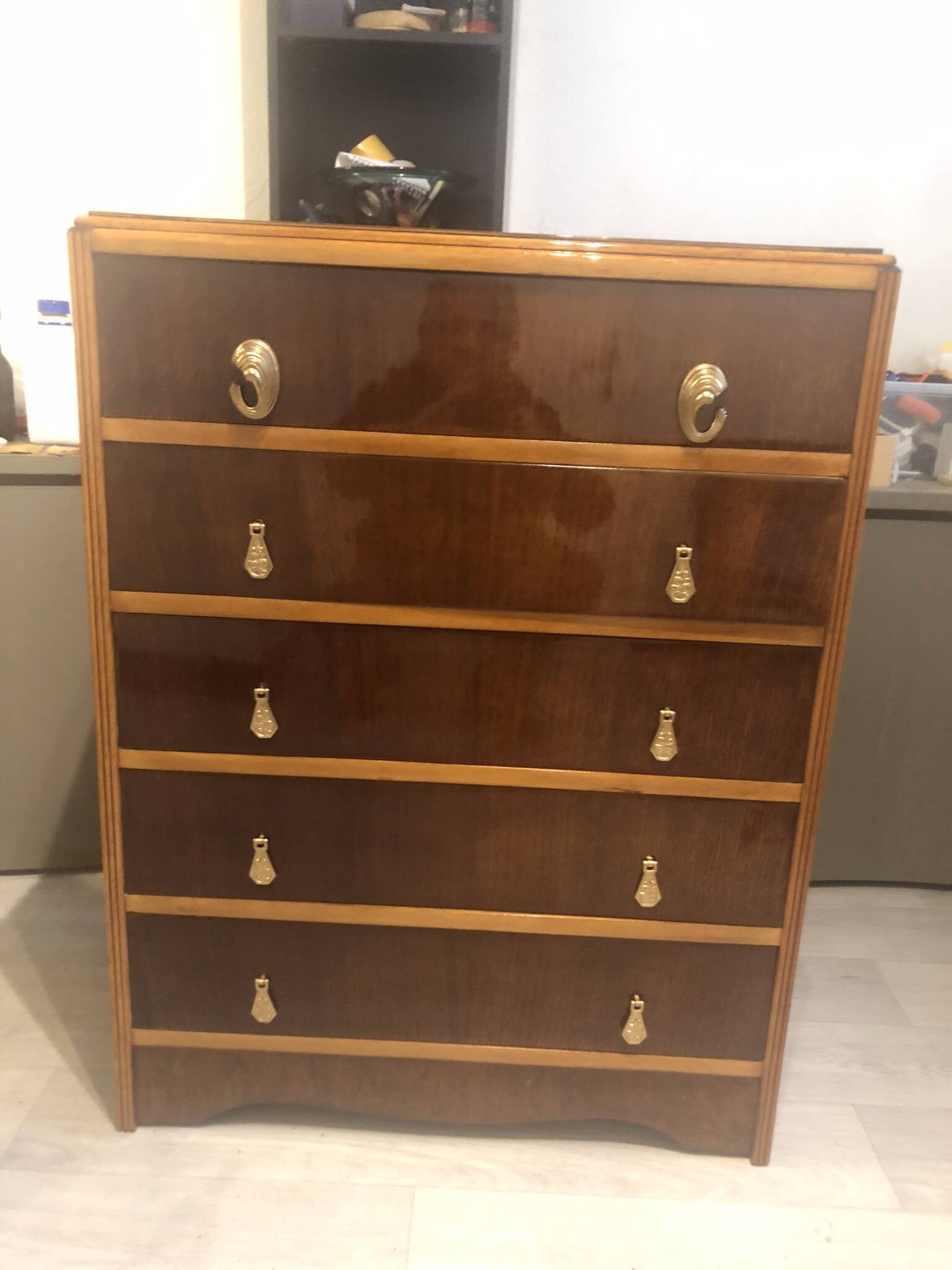 Art Deco chest of drawers, chest of drawers