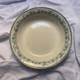 Plat terre de fer bleu