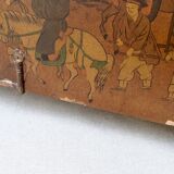 Vintage wood and metal chest