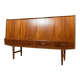 Mid-Century Modern Teak High Sideboard from Farso Mobelfabrik, Denmark.
