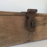 Old wooden box