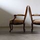Pair of Vintage Danish Antique 18th century Lounge Chair, style of Louis XV