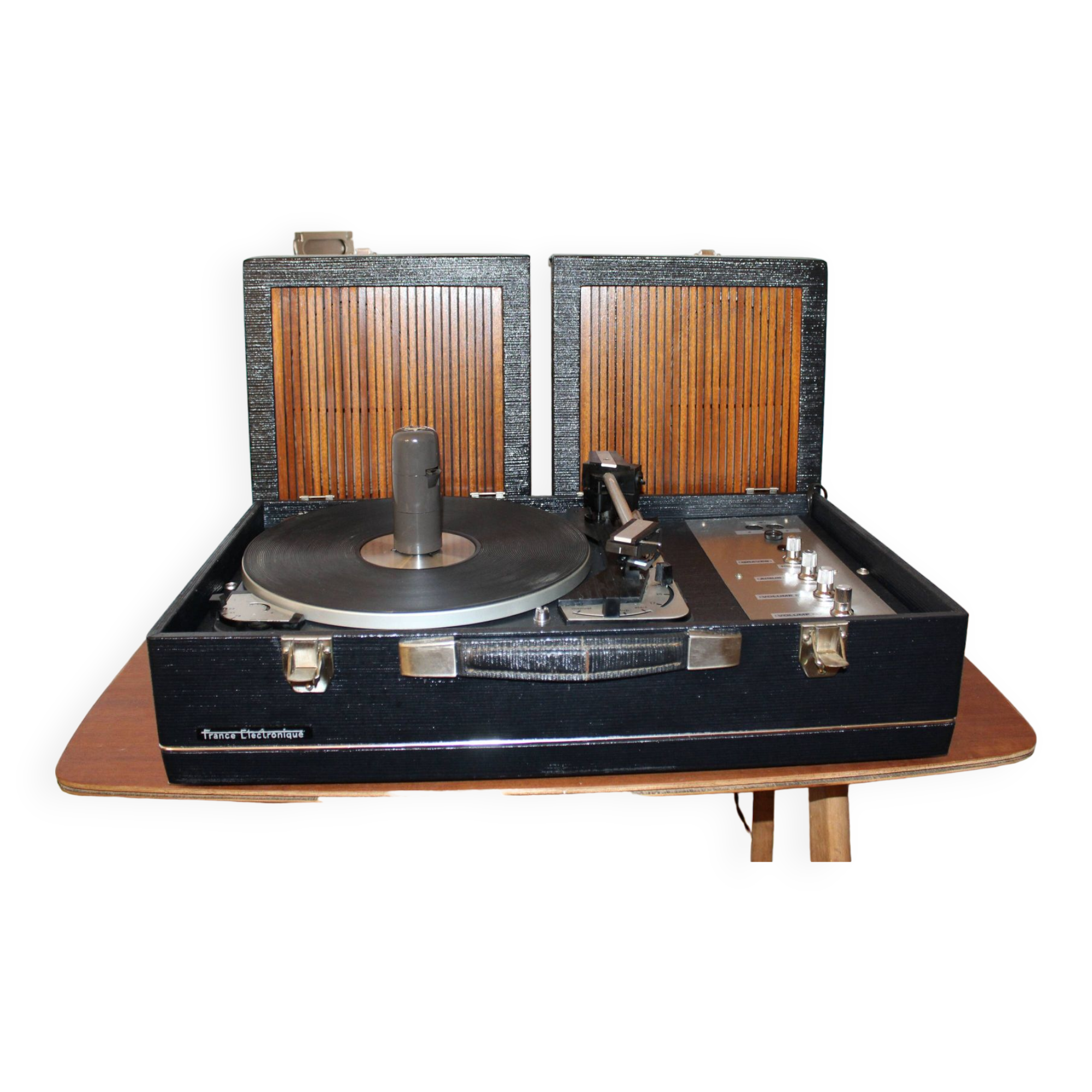PLATINE VINYL / Tourne Disque  France Électronique Modele Poppy  Vintage EUR 60,00 - FR