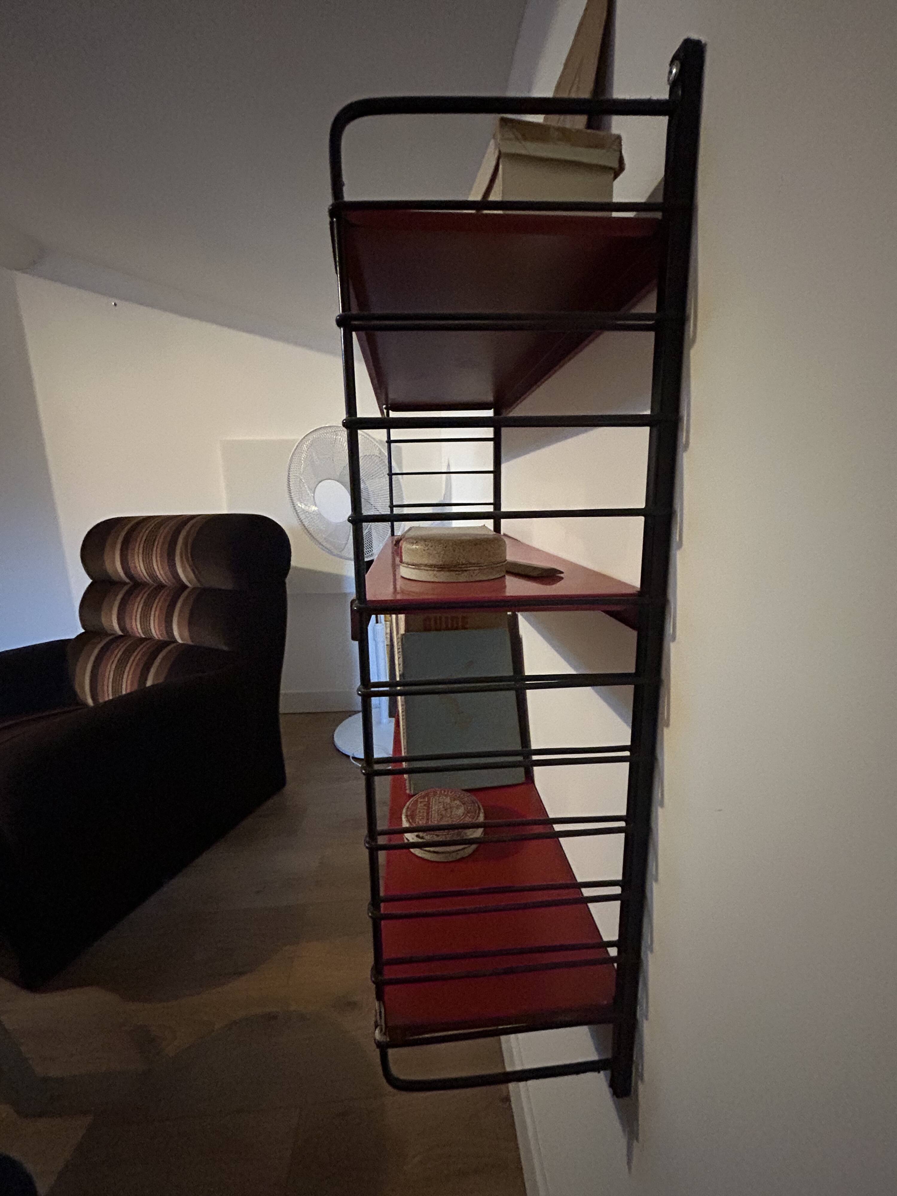 Vintage Nordic wall shelf