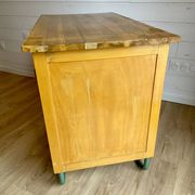 Vintage Stella 1950 school desk and swivel chair set