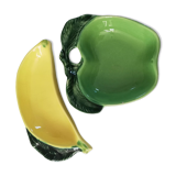 Lot 2 slip ceramic cups