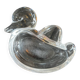vide poche canard en cristal