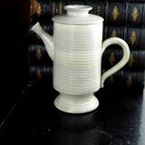 Cafetière crème en grès - Kilroot pottery- années 70 / 90