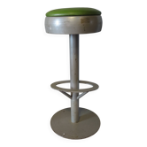 High steel and skai stool