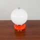 Lampe de table en verre Mazzega Murano de l'ère spatiale attribuée à Carlo Nason, Italie, 1970.