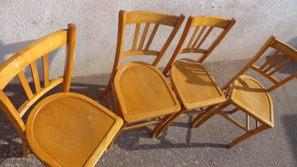 Set de 4 chaises bistrot