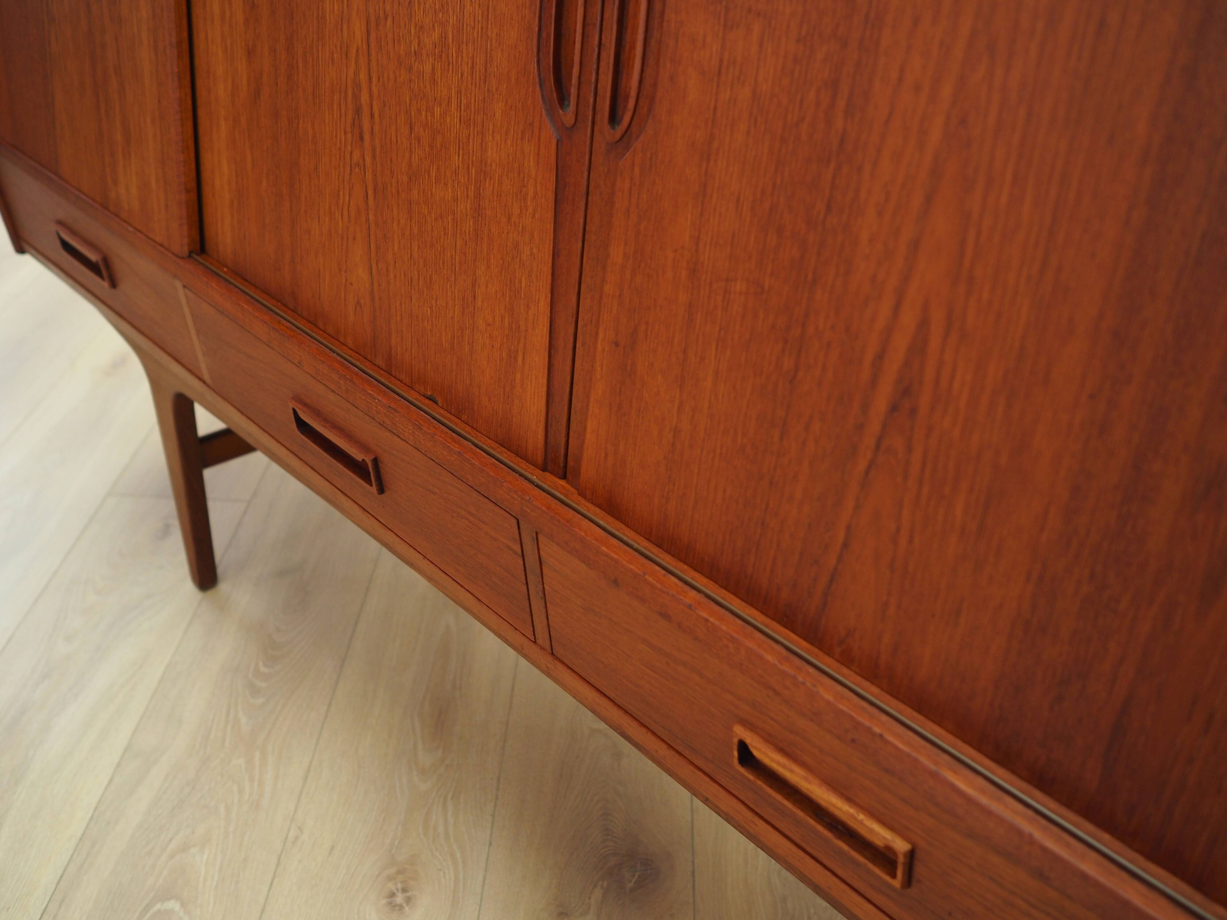 Enfilade en teck, design danois, années 1960, designer : Børge Seindal