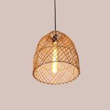 Rattan ceiling light