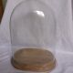 Napoleon III wedding globe with oak base