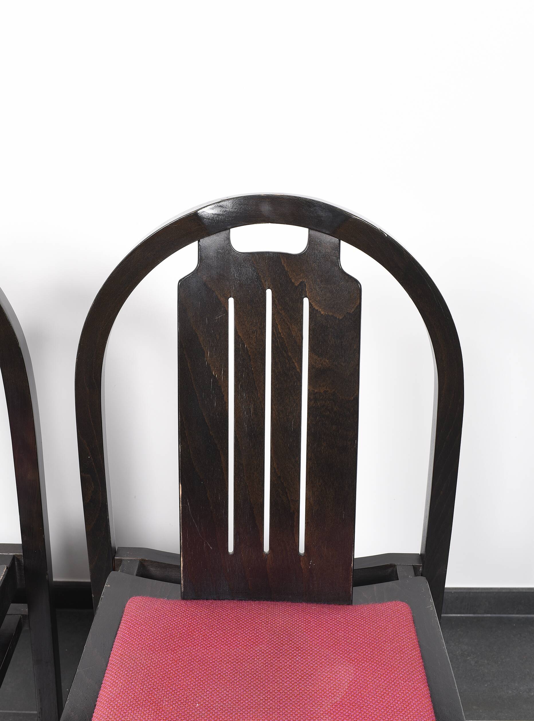Ensemble de 4 chaises vintage Baumann modèle Argos