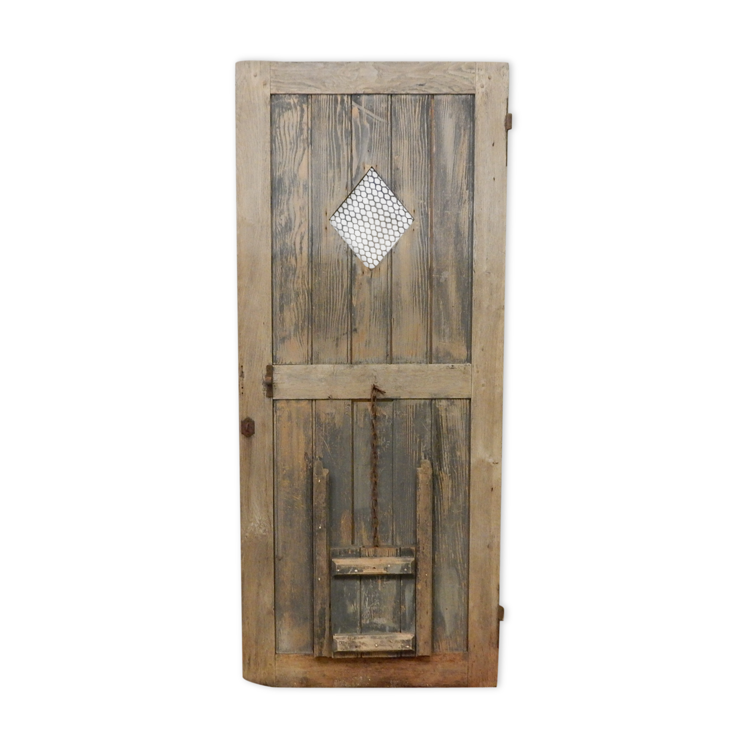 Old chicken coop door