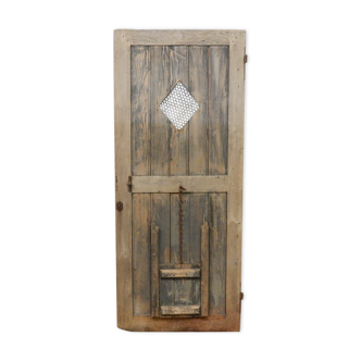 Old chicken coop door