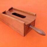 Dealer shoe distributor for playing cards Mahogany wood