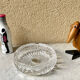 Bohemian crystal ashtray Bleikristall West Germany 60s