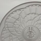 Cup art deco frosted glass model arc by Jacques Landier 35 cms