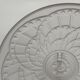 Cup art deco frosted glass model arc by Jacques Landier 35 cms