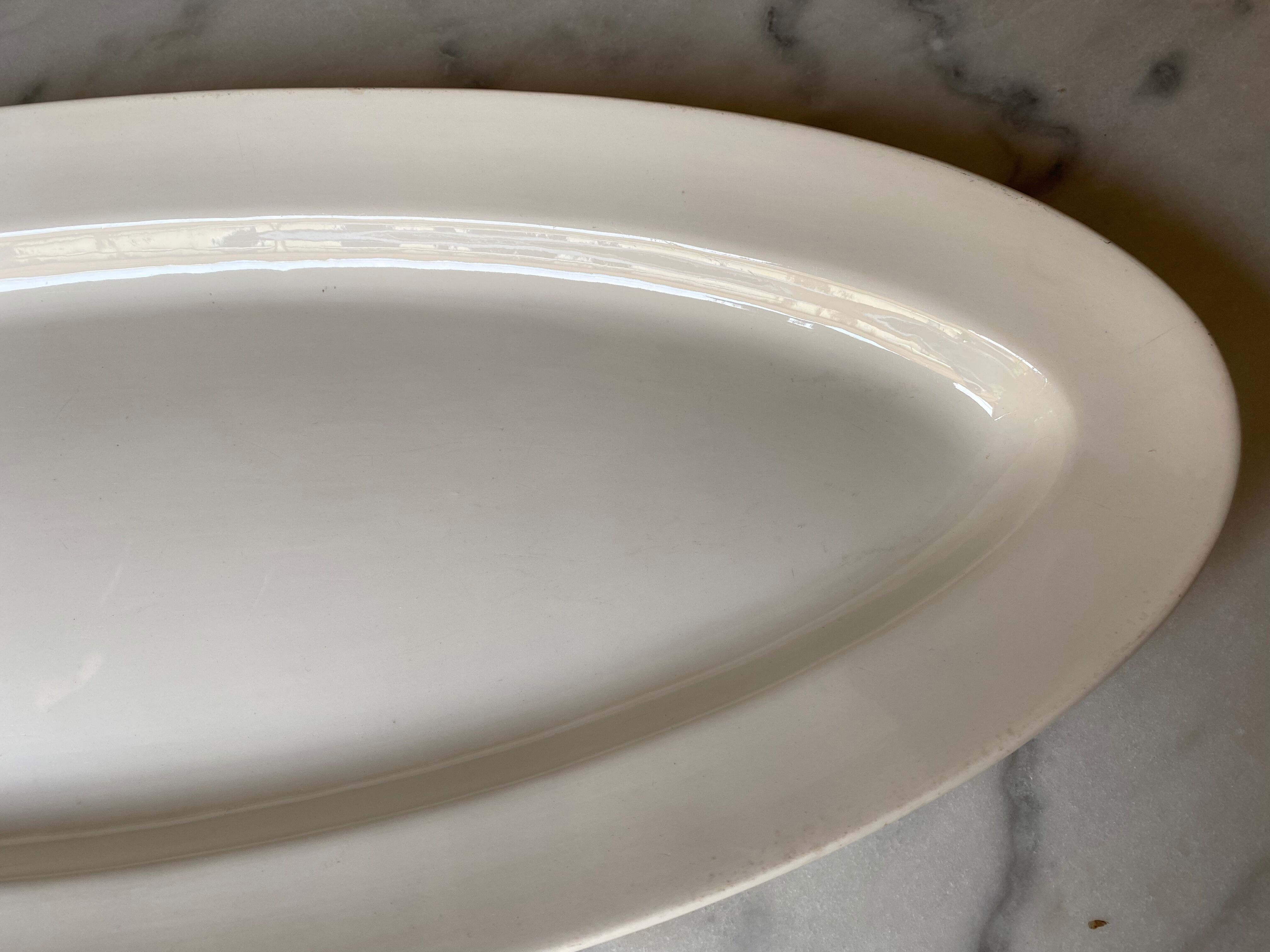 Dish Sarreguemines Digoin 68 cm