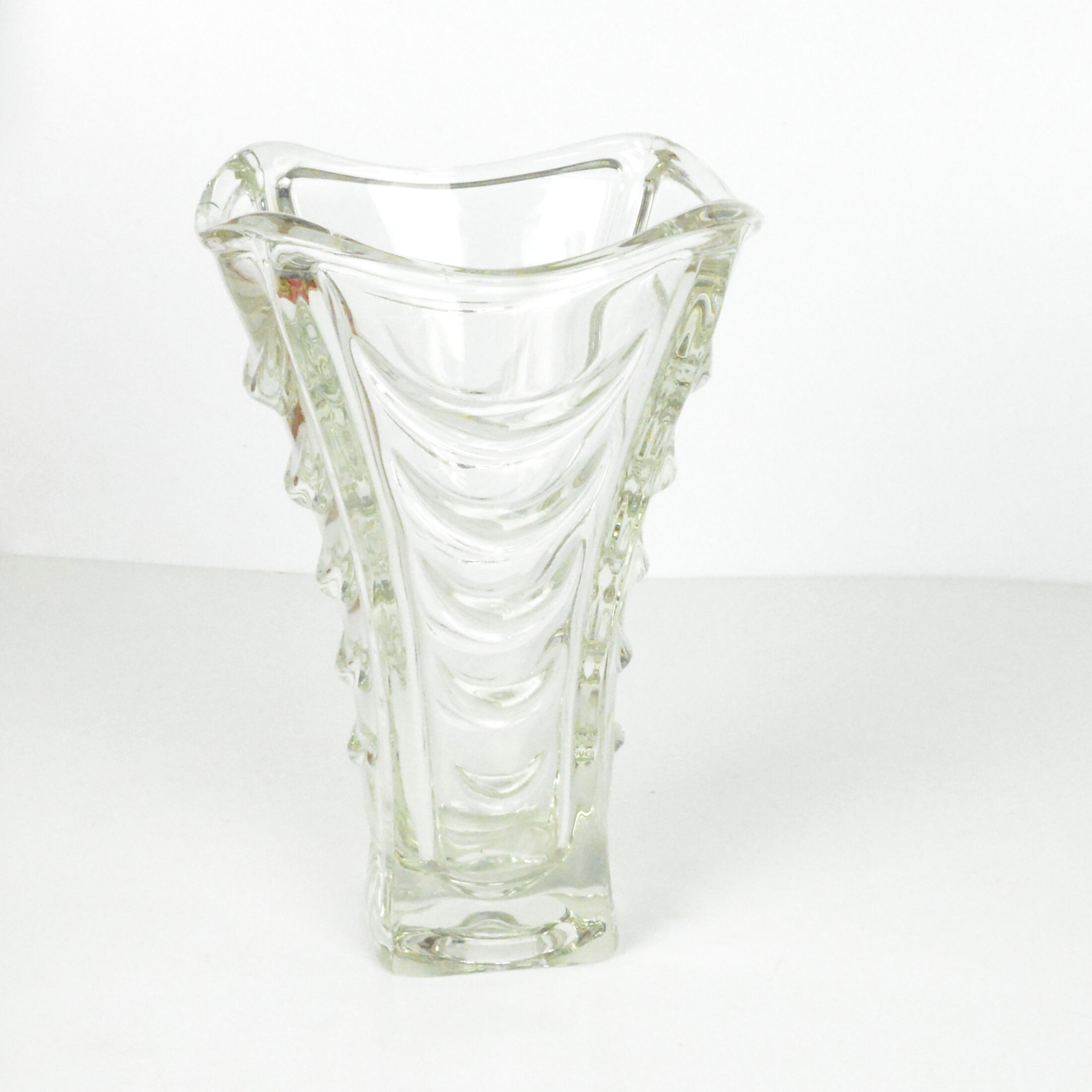 Vase by V. Hanuš, Heřmanova Huť Czechoslovakia 1960