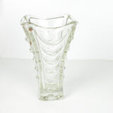 Vase by V. Hanuš, Heřmanova Huť Czechoslovakia 1960