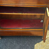 Antique drop-leaf secretary in walnut – Louis-Philippe period (19th century)