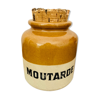 Pot à moutarde ancien