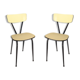 Pair of formica chairs