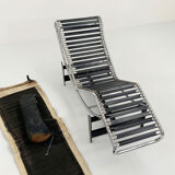 LC4 pony skin chaise longue Serial number 396 by Le Corbusier for Cassina, 1960