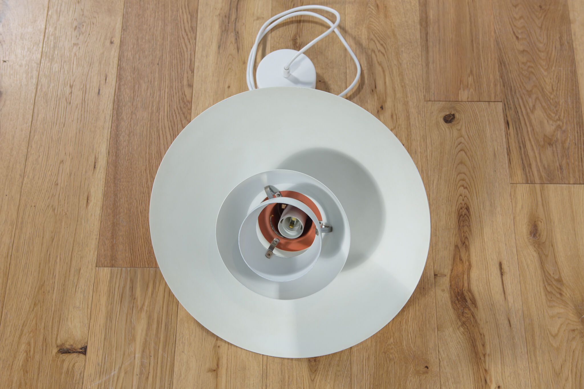 Mid-century ph4 pendant lamp by poul henningsen, 1960s