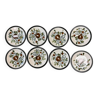 Dessert plates Boch La Louvière