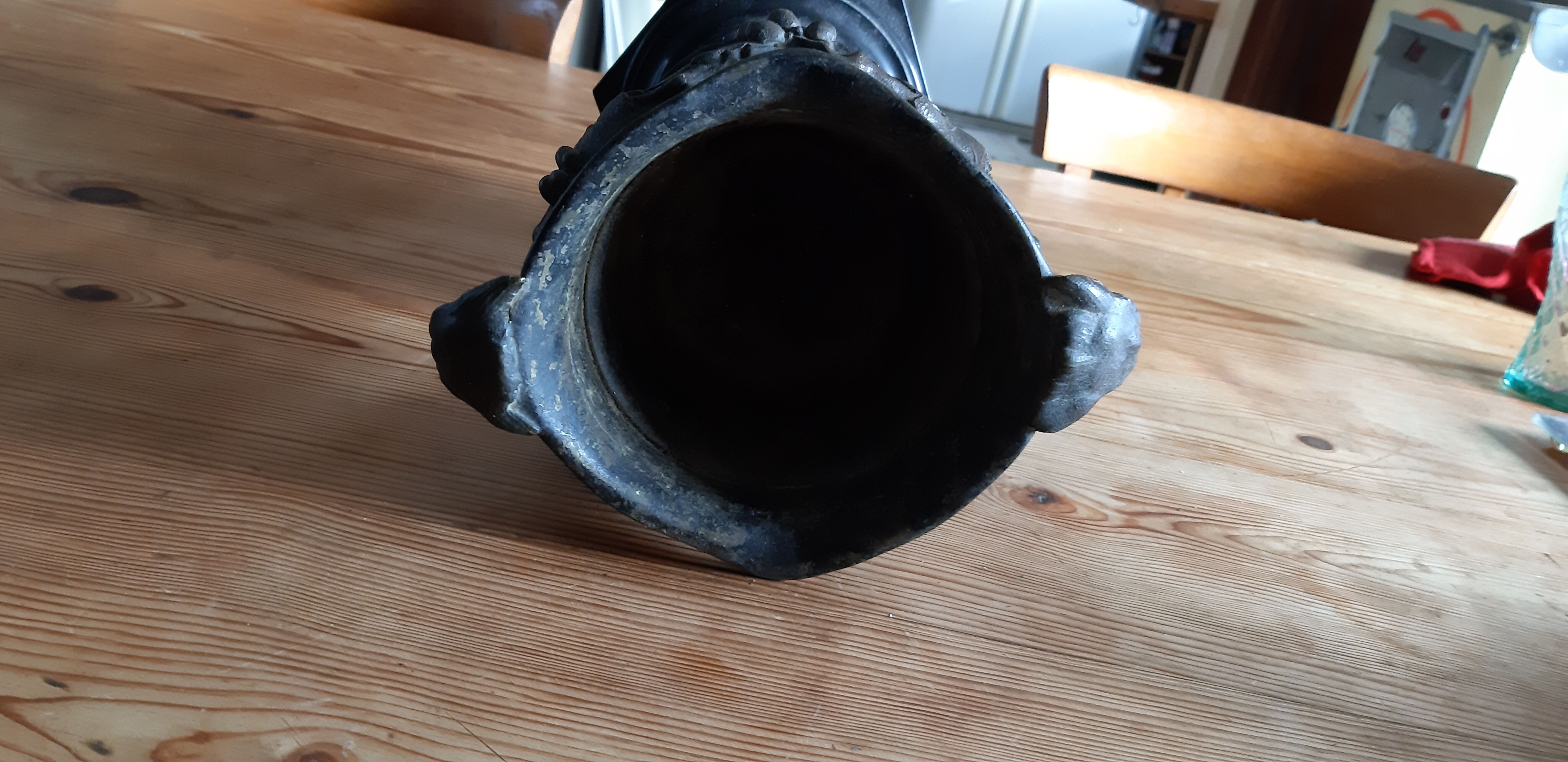 Cassolette Bronze and Marble