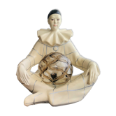 Lampe art déco pierrot italienne vintage