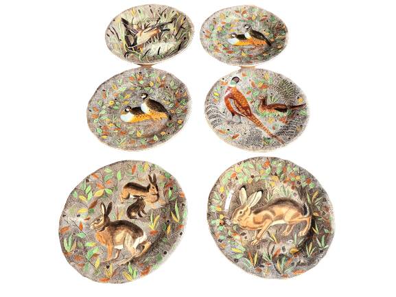 Gien earthenware - Rambouillet Service