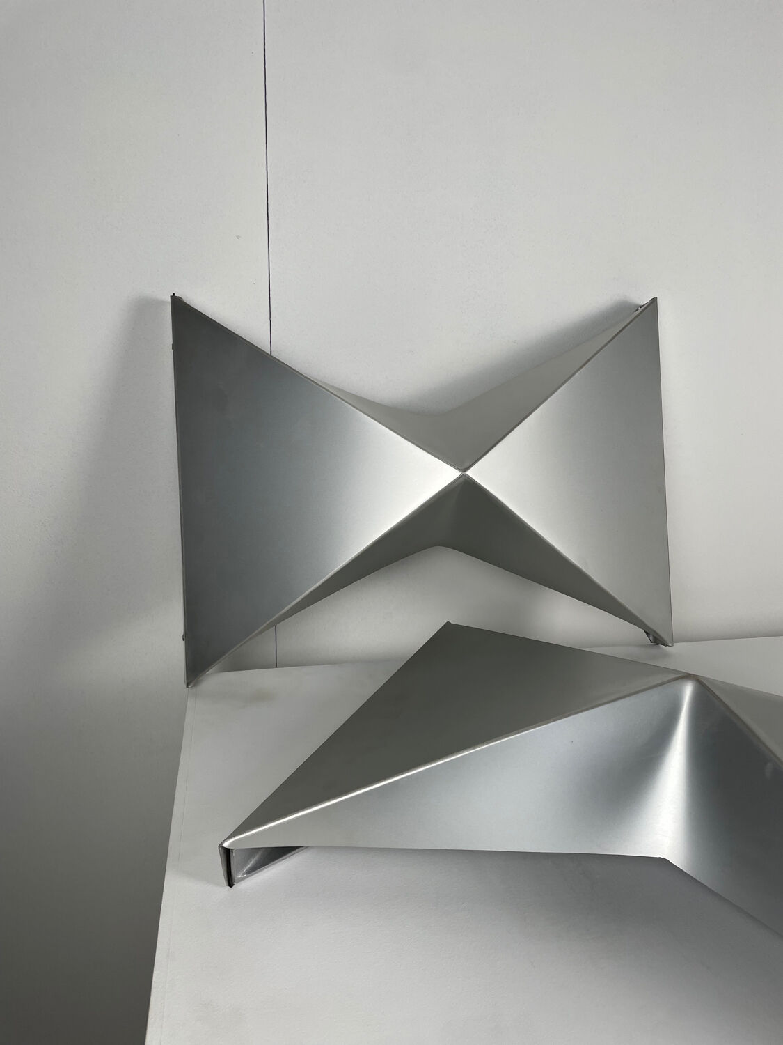 Pair of butterfly wall lamp 1970 Space age