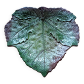 Vide poche barbotine feuille de vigne