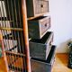 Chiffonier in rattan and bamboo