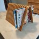 Habitat 1980s 90s bent plywood magazine rack