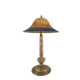 Glass paste lamp signed "Lumière de la Ville"
